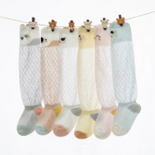 Bas de bébé haut de bande dessinée en maille d&#39;été chaussettes de bébé anti-moustiques mignonnes